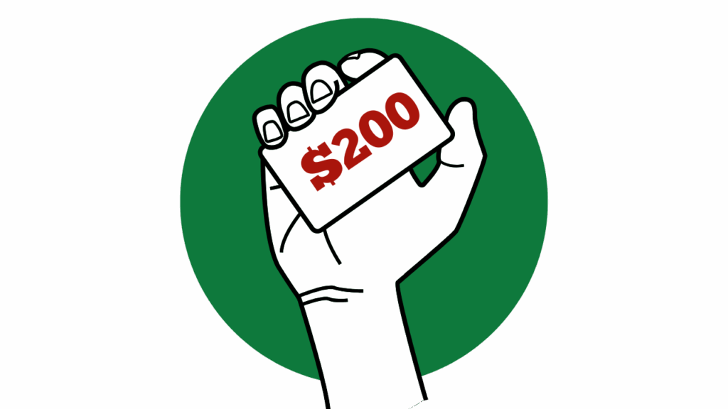 referral program: earn $200