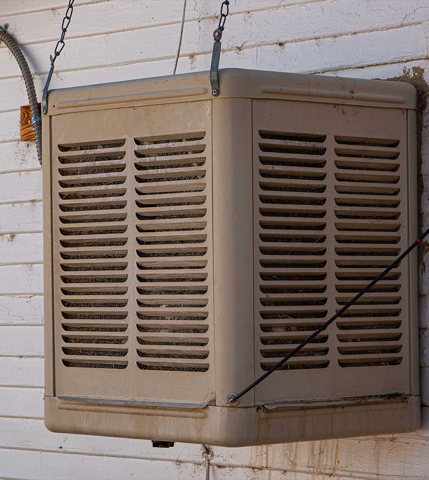 evaporative-cooling system